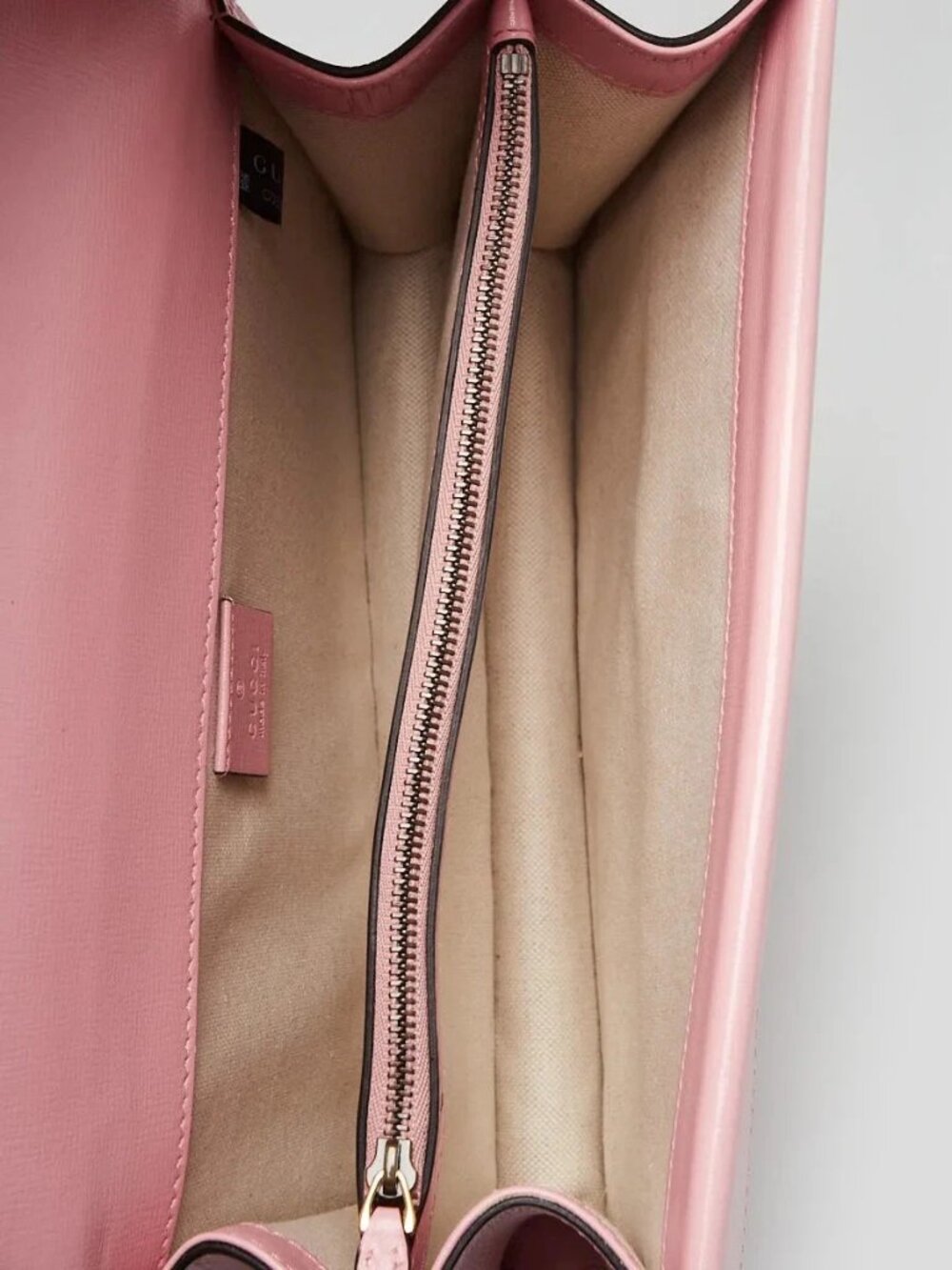 Gucci Pink/Red Leather Dionysus Small Shoulder Bag - Picture 8 of 11